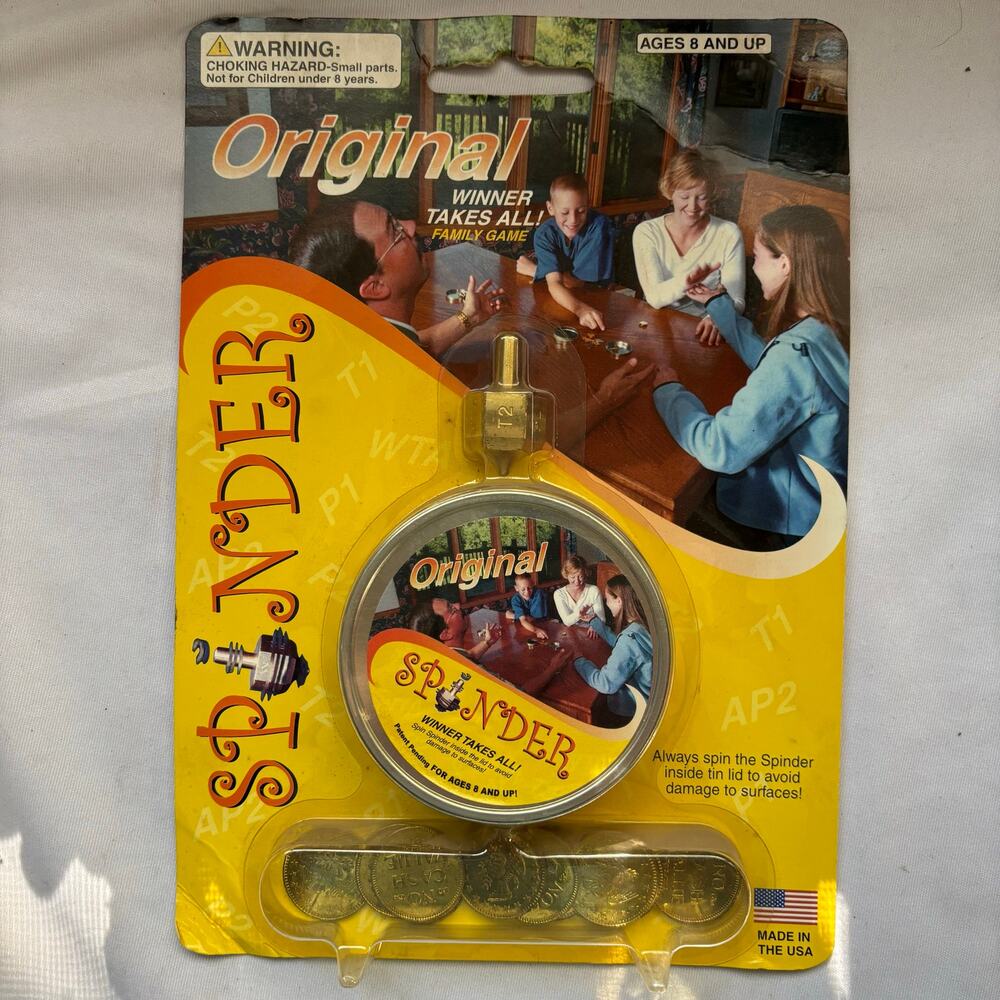 NEW Vintage Original Spinder Table Game Course KG JD